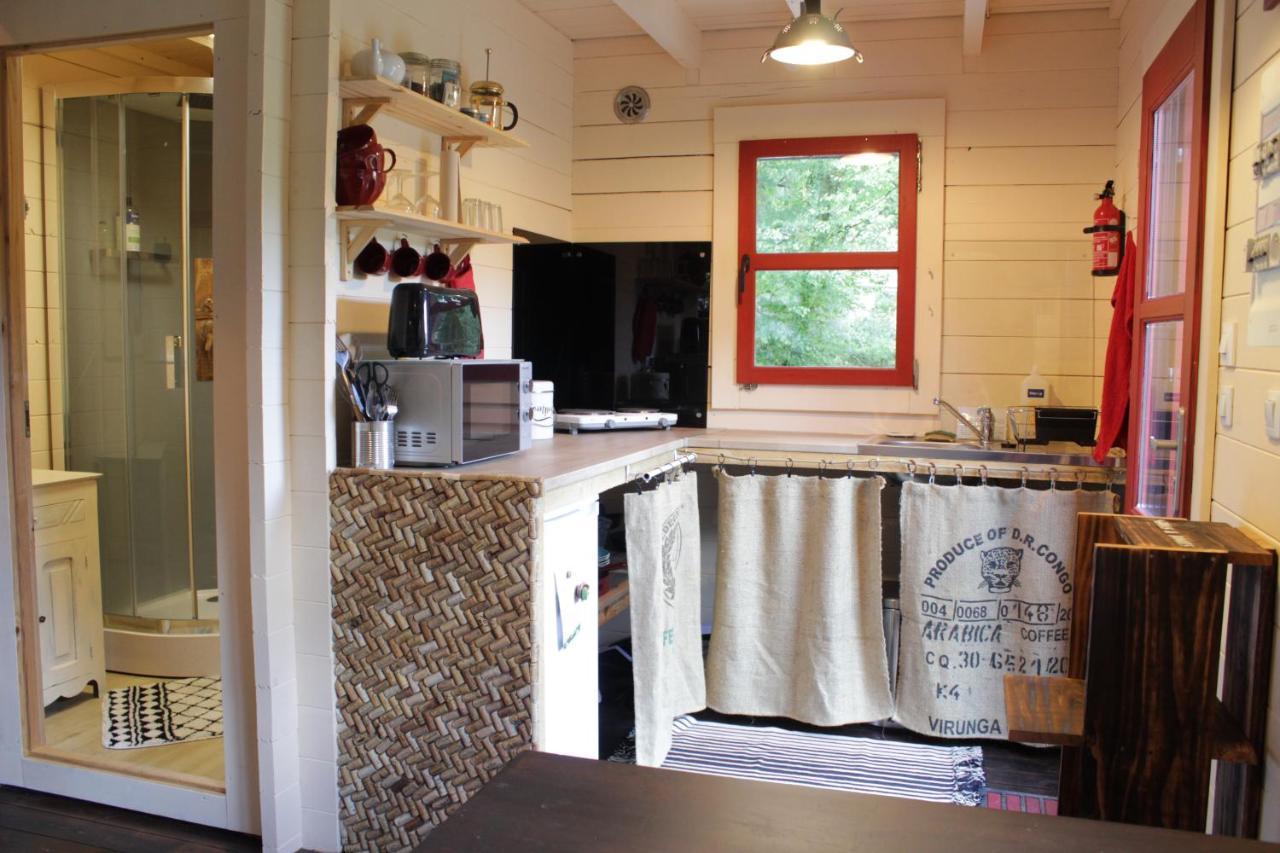 Chalet Cosy En Lisiere De Foret Paule Bagian luar foto